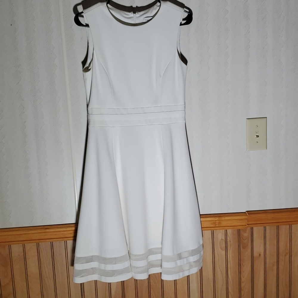 Calvin Klein White dress